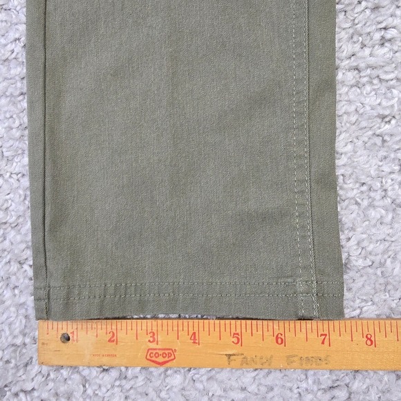 Oakley Pants Men 34x32 Green Slim Fit Straight Leg Cotton Skate Outdoor Causal - Picture 10 of 11